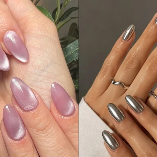 Inspirasi Chrome Nail Art yang Trendy