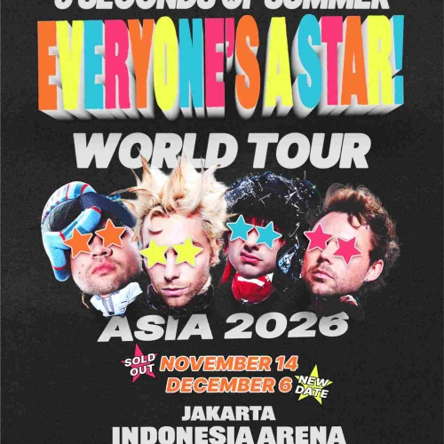 5 Seconds of Summer: Everyone's Star World Tour Asia 2026