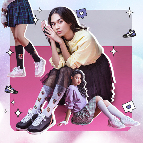 The Mollety model sepatu terbaru dari Onitsuka Tiger pilihan Yoriko, Azizah, dan Maria