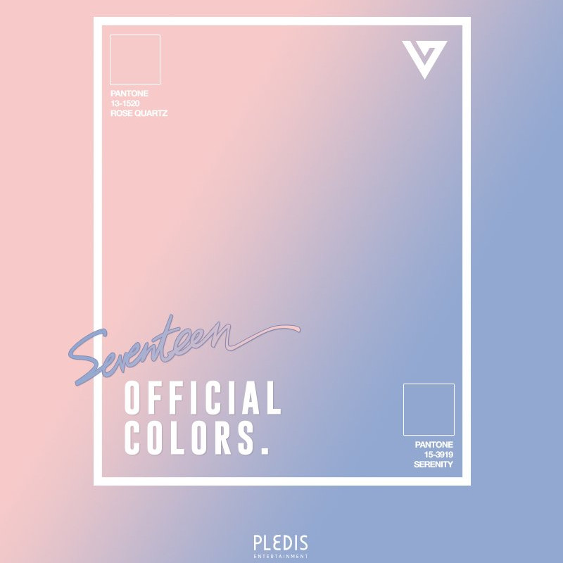 Mari Mengenal Warna Fandom Grup SEVENTEEN: Rose Quartz & Serenity