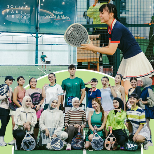 Simak! Ini Keseruan Padel Open Play di Cosmo Fit Friday Bersama Social Padel House Urban Forest