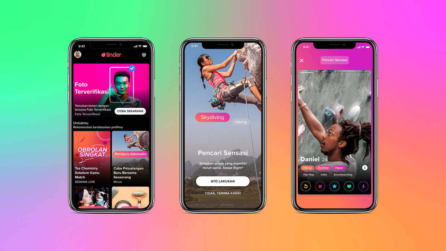 Tinder Perkenalkan Fitur Terbarunya: Explore dan Obrolan Singkat