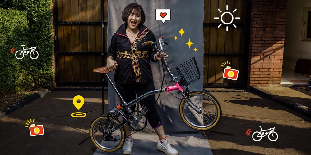 Sissy Prescillia Cerita Momen Awal Jatuh Cinta dengan Sepeda