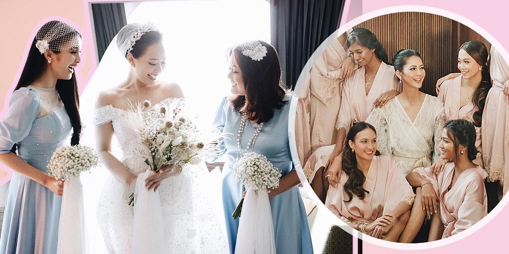 7 Rekomendasi Seragam Bridesmaid ala Selebriti Indonesia