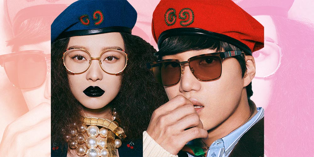 Kai EXO & Aktris Cina Ni Ni Dipilih Menjadi Ambassador Gucci